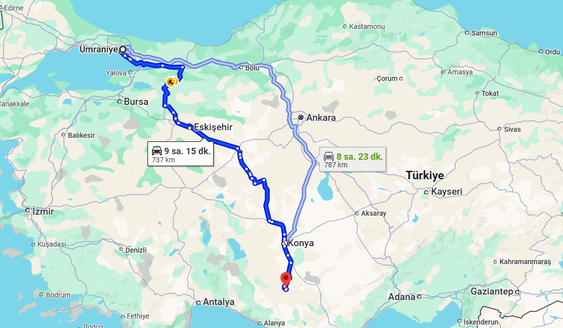KONYA BOZKIR HAMZALAR KÖYÜNDE 1.066M² BAĞIMIZ SATILIKTIR. - KONYA BOZKIR fotoğraf 6